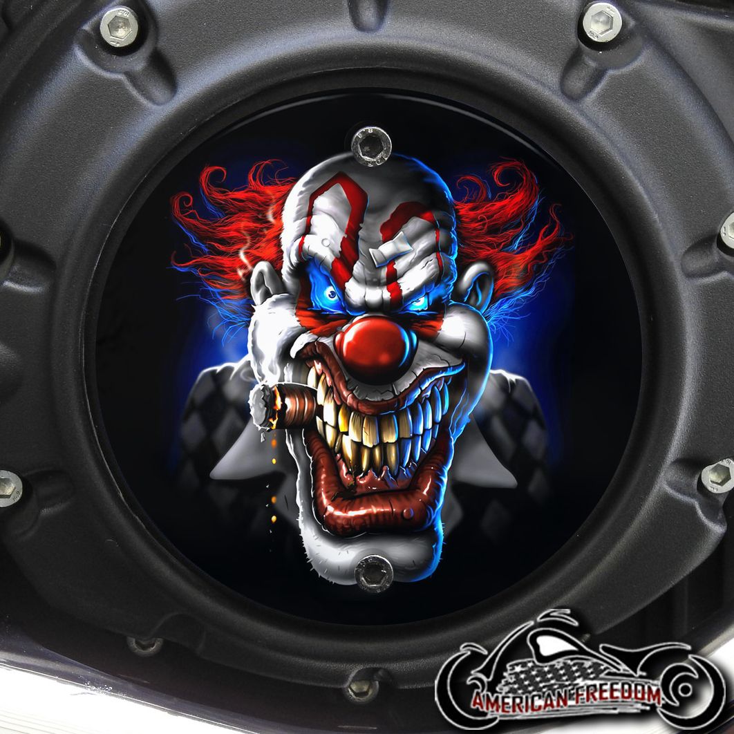 Indian Scout Derby Cover - Cigar Clown